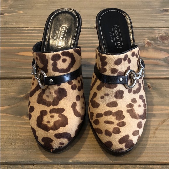 Brand new Authentic Coach Clogs - Picture 2 of 4
